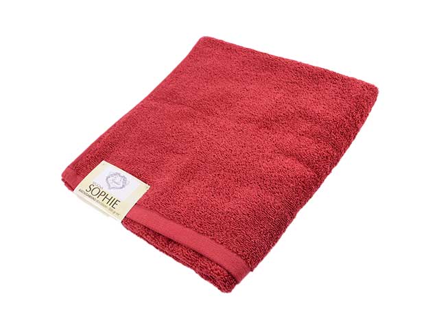 Asciugamano sophie 60x100 bordeaux 01029037