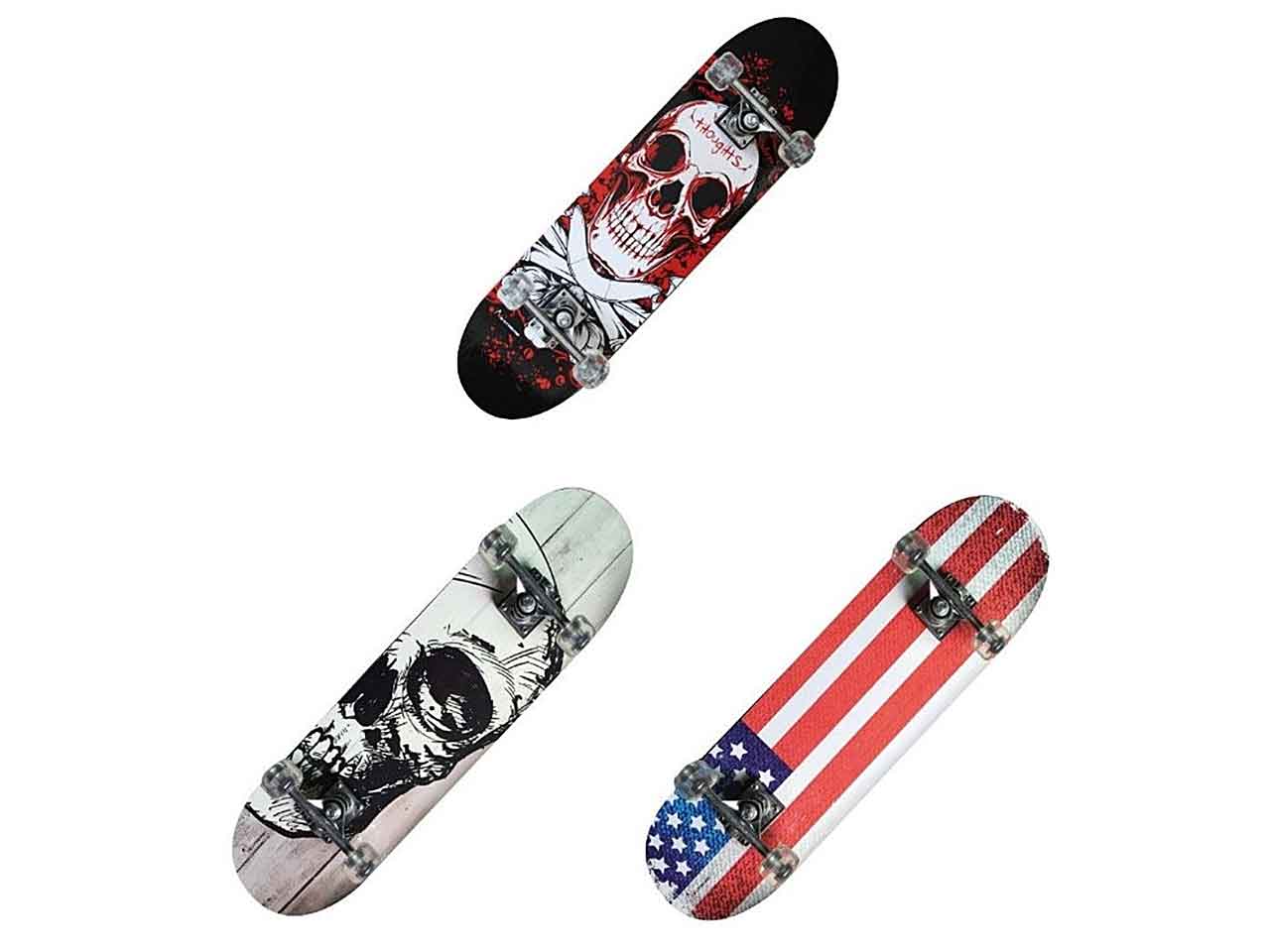 Skateboard tribe pro bloody skull grg-014