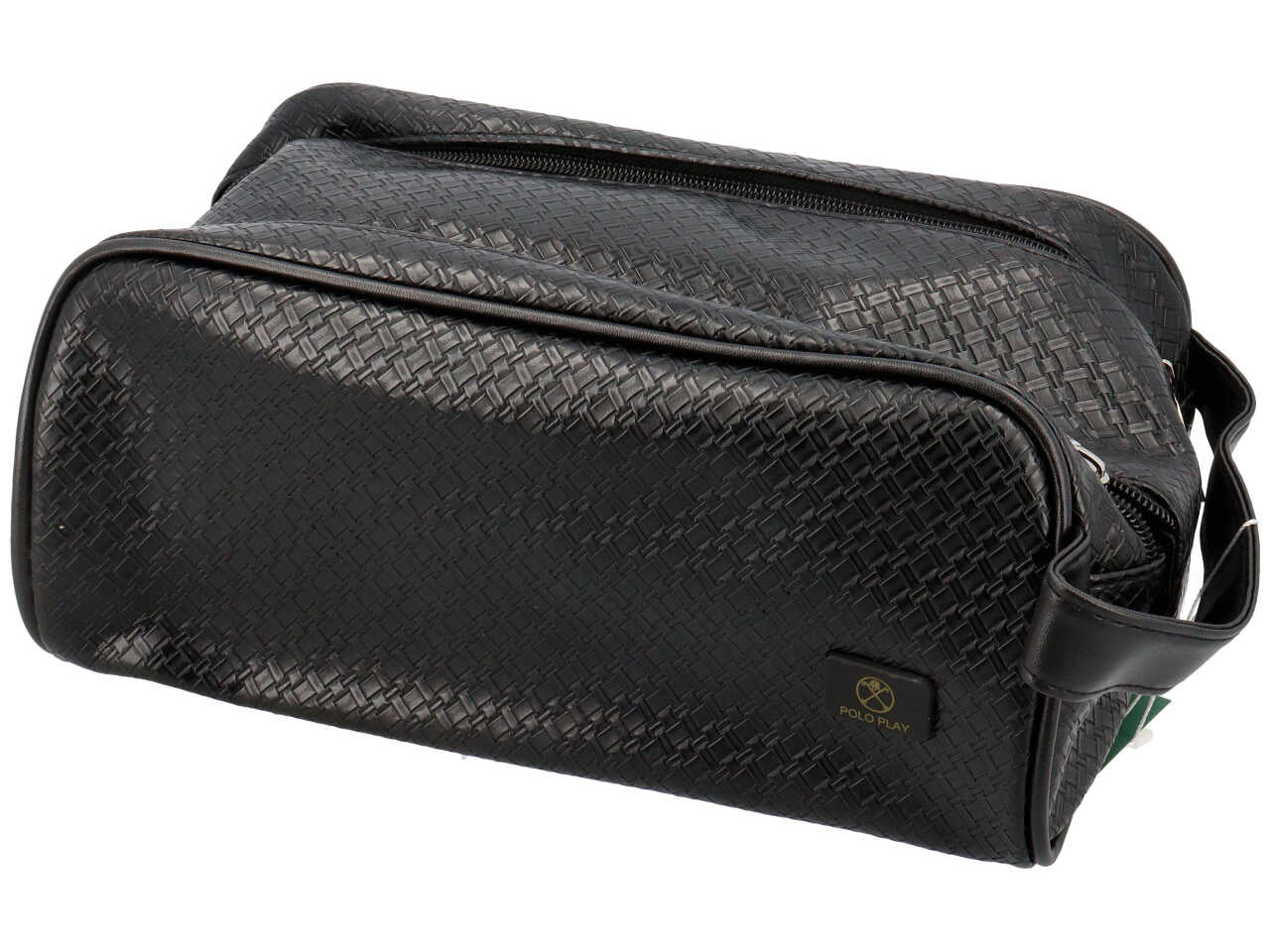 Beauty case polo play nero in 4 fantasie assortite