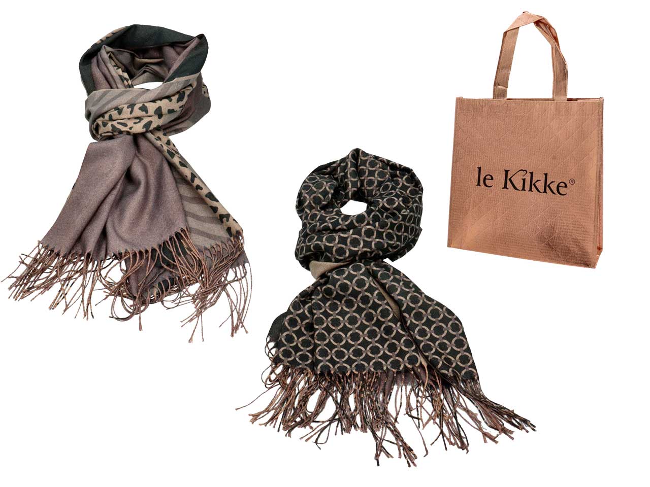 Sciarpa donna le kikke con busta