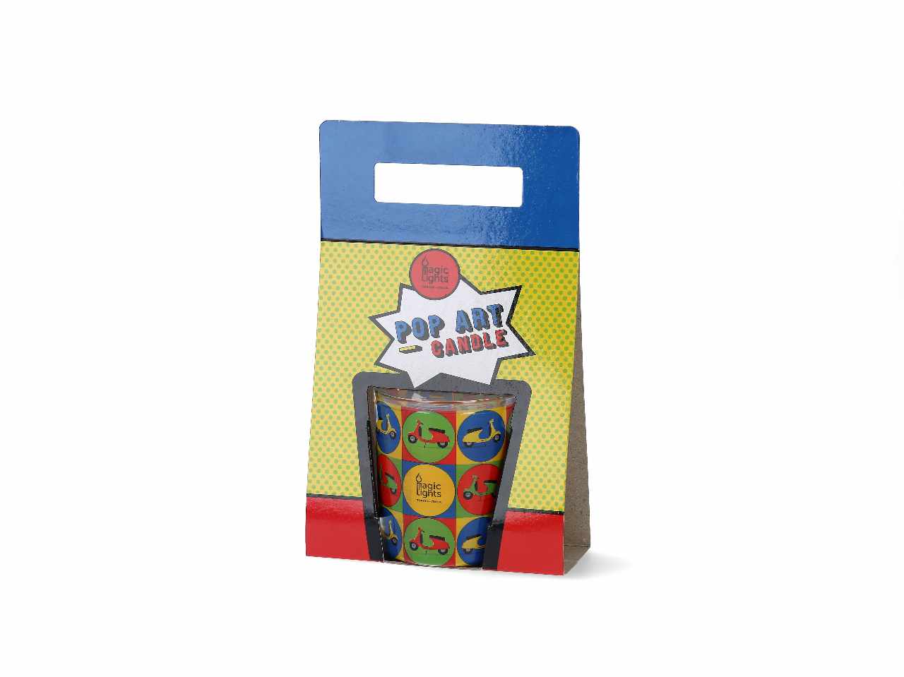 Candela pop art moto
