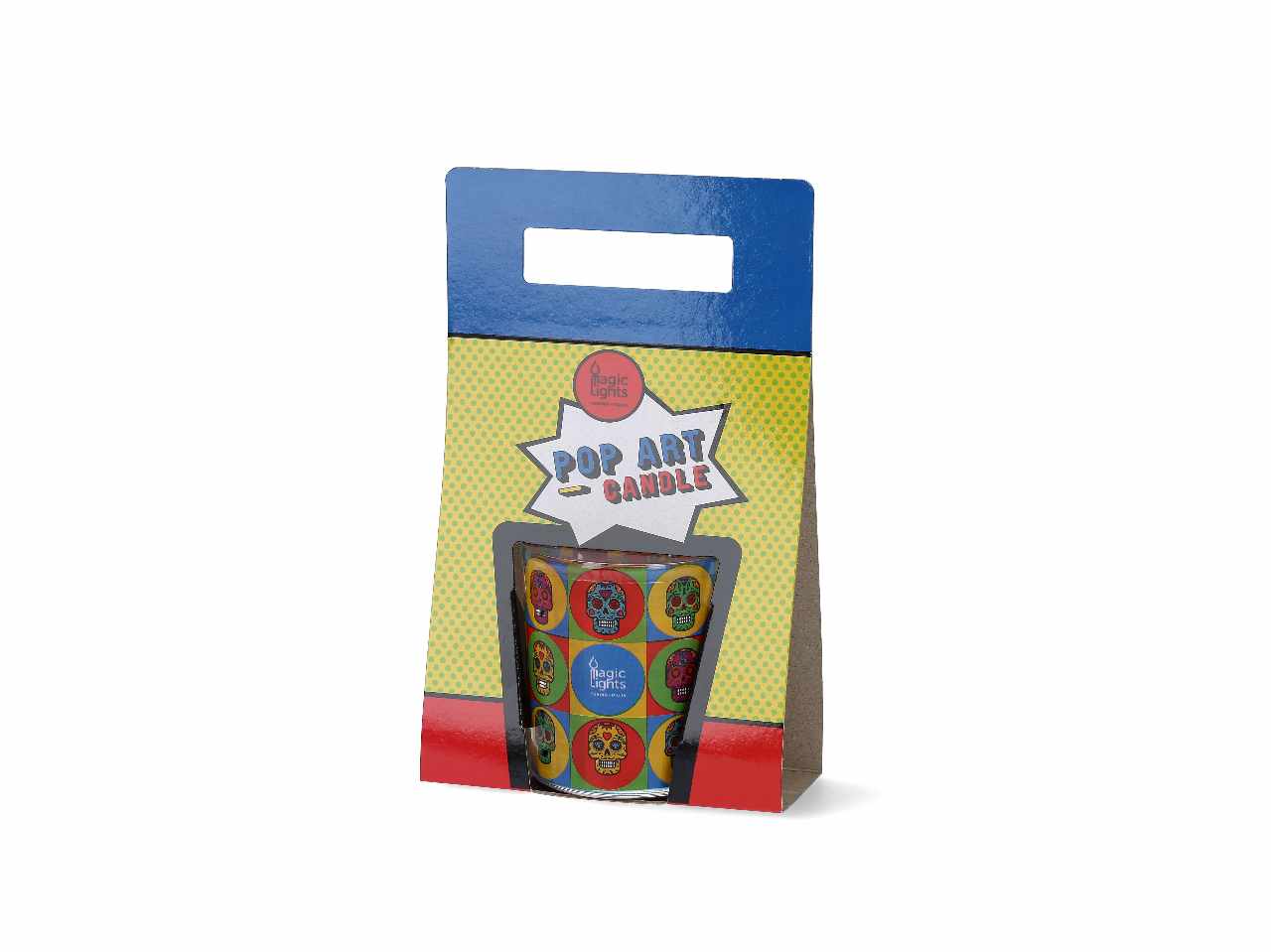 Candela pop art teschi