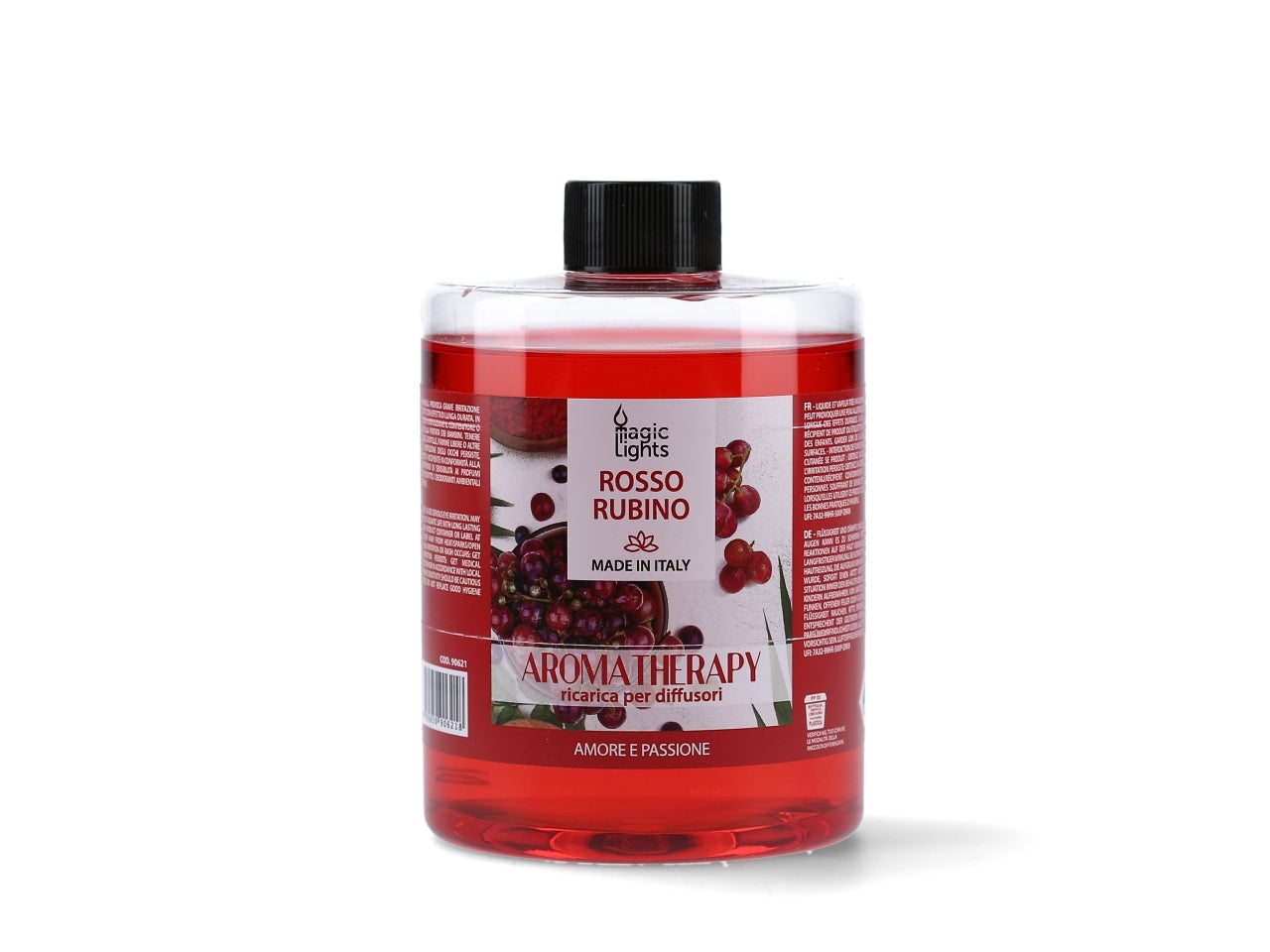 Ricarica refill 500 ml aromaterapia rosso rubino