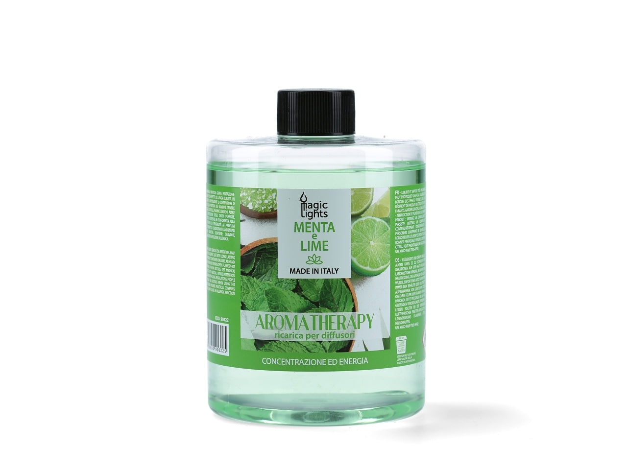 Ricarica refill 500 ml aromaterapia menta e lime