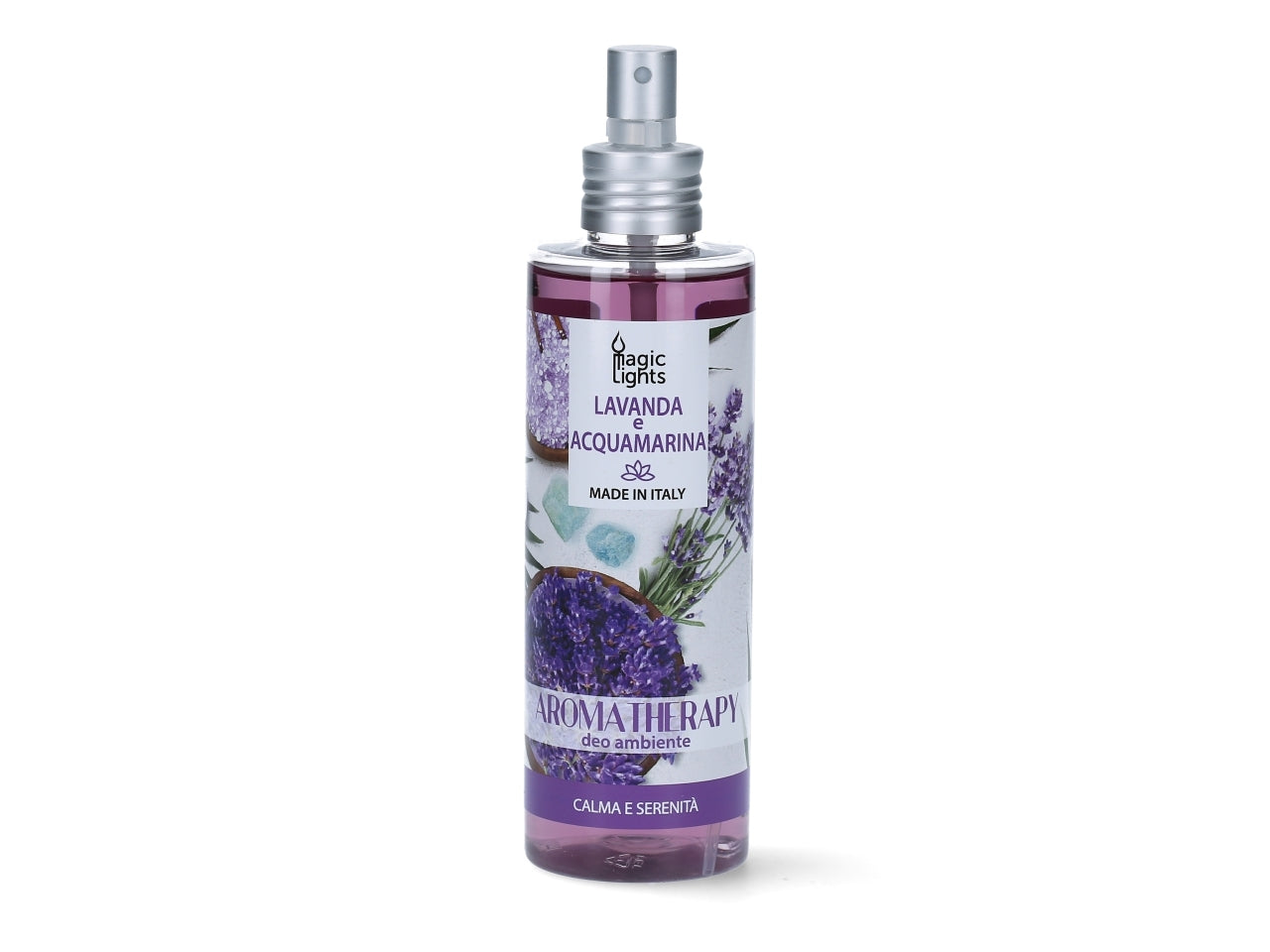 Spray ambiente 200 ml aromaterapia lavanda e acquamarina
