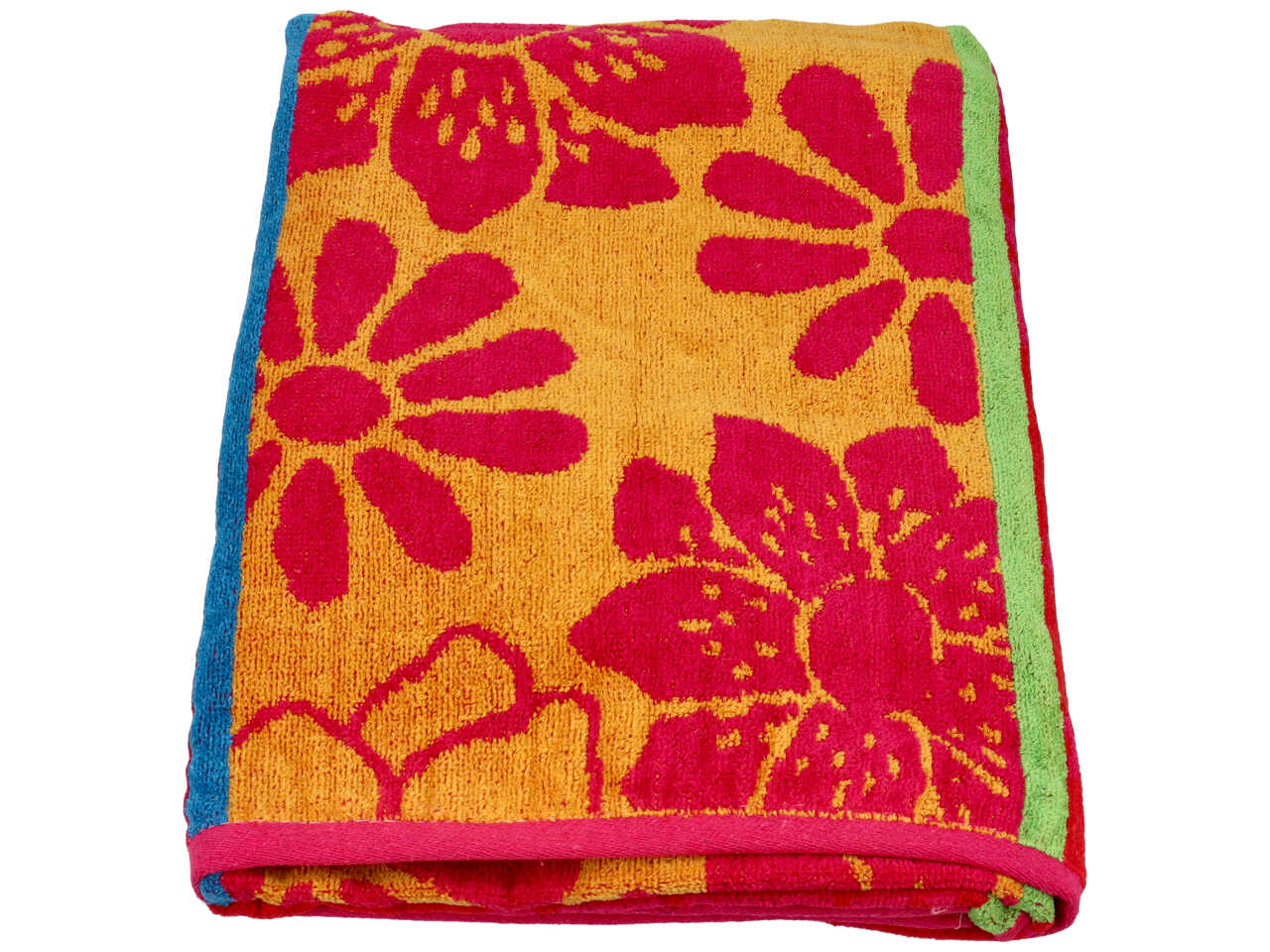 Telo mare jacquard in cotone colori assortiti 90x170 cm - Renee Legrand
