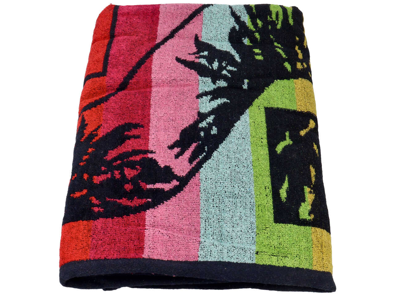 Telo mare jacquard in cotone colori assortiti 90x170 cm - Renee Legrand