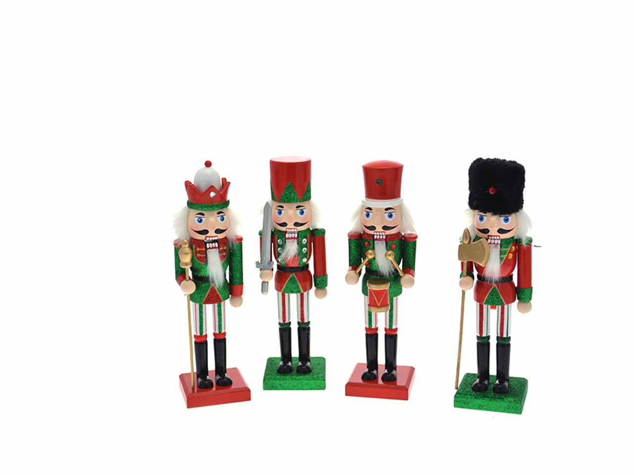 Schiaccianoci rosso/verde 25cm