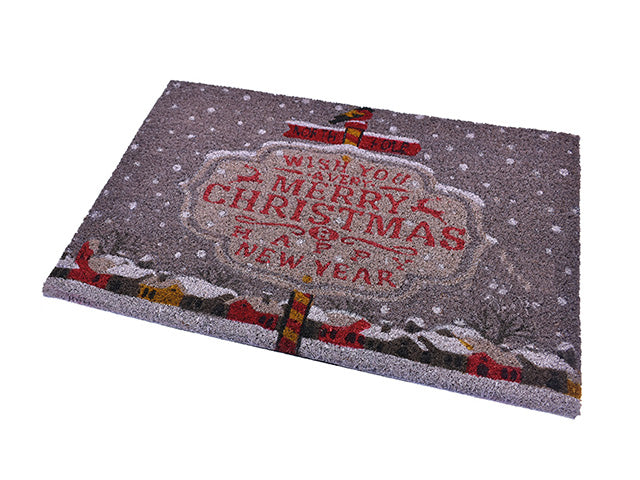 Zerbino natale 40x60cm neve 062198