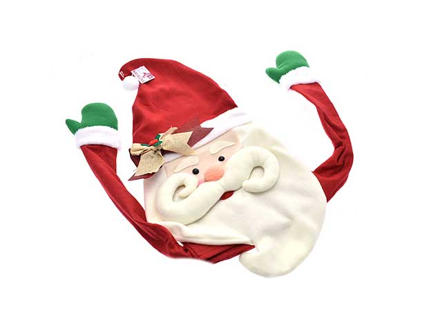 Puntale albero faccia babbo 6145018