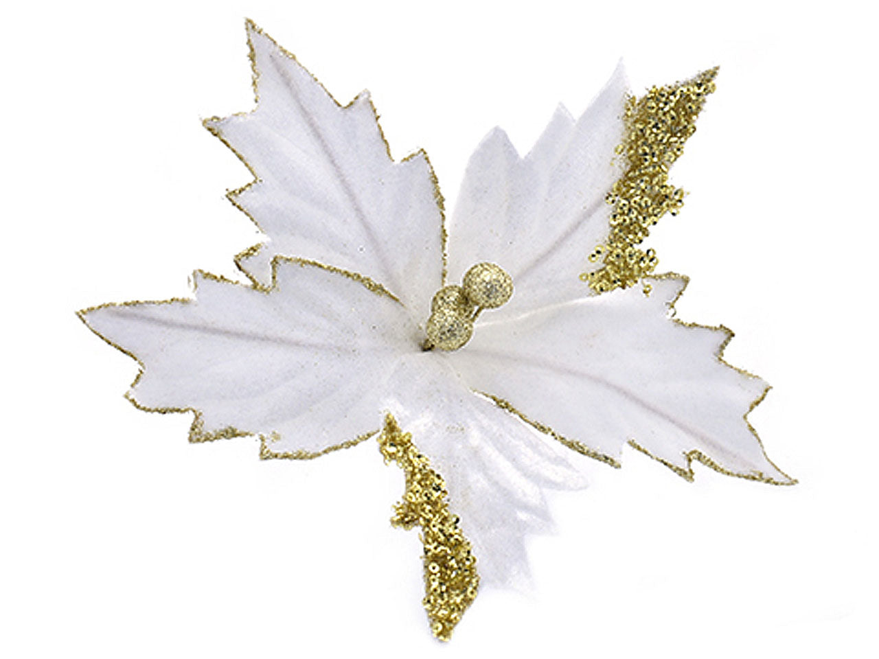 Stella di natale panna/oro306162533