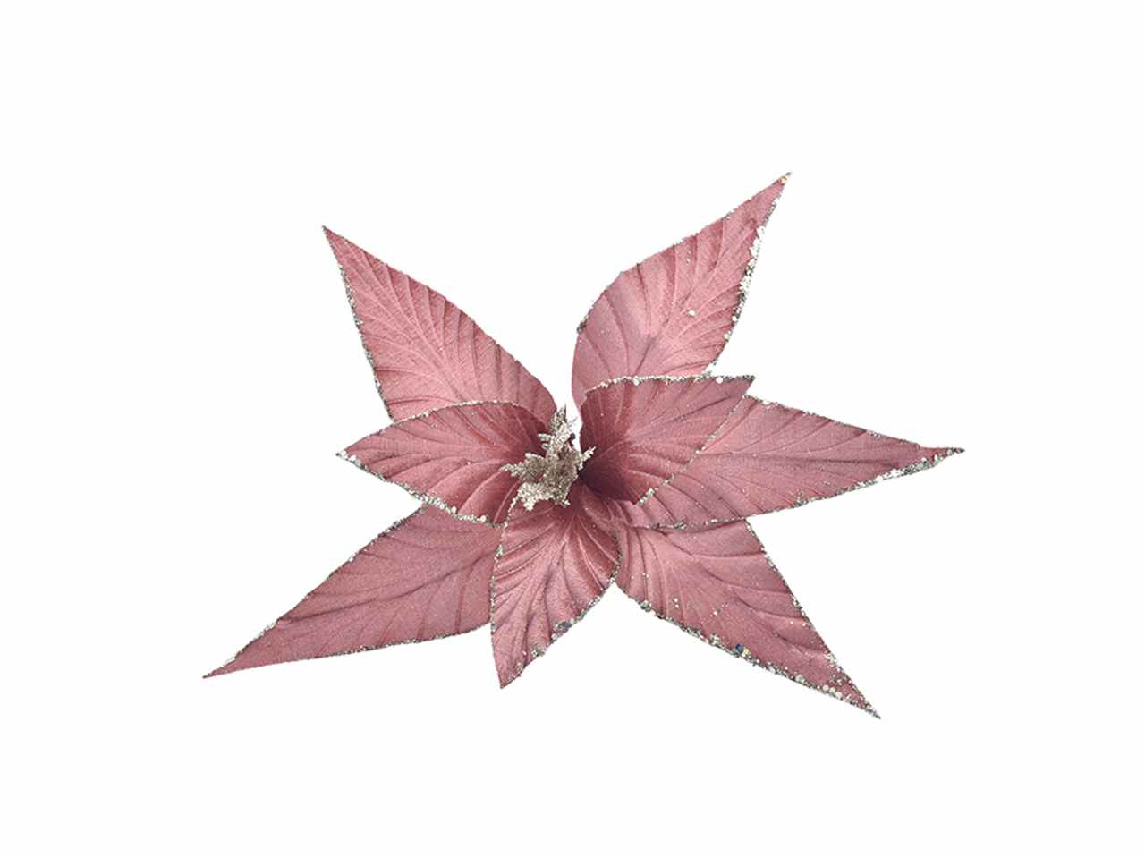 Fiore gambo corto rosa antico