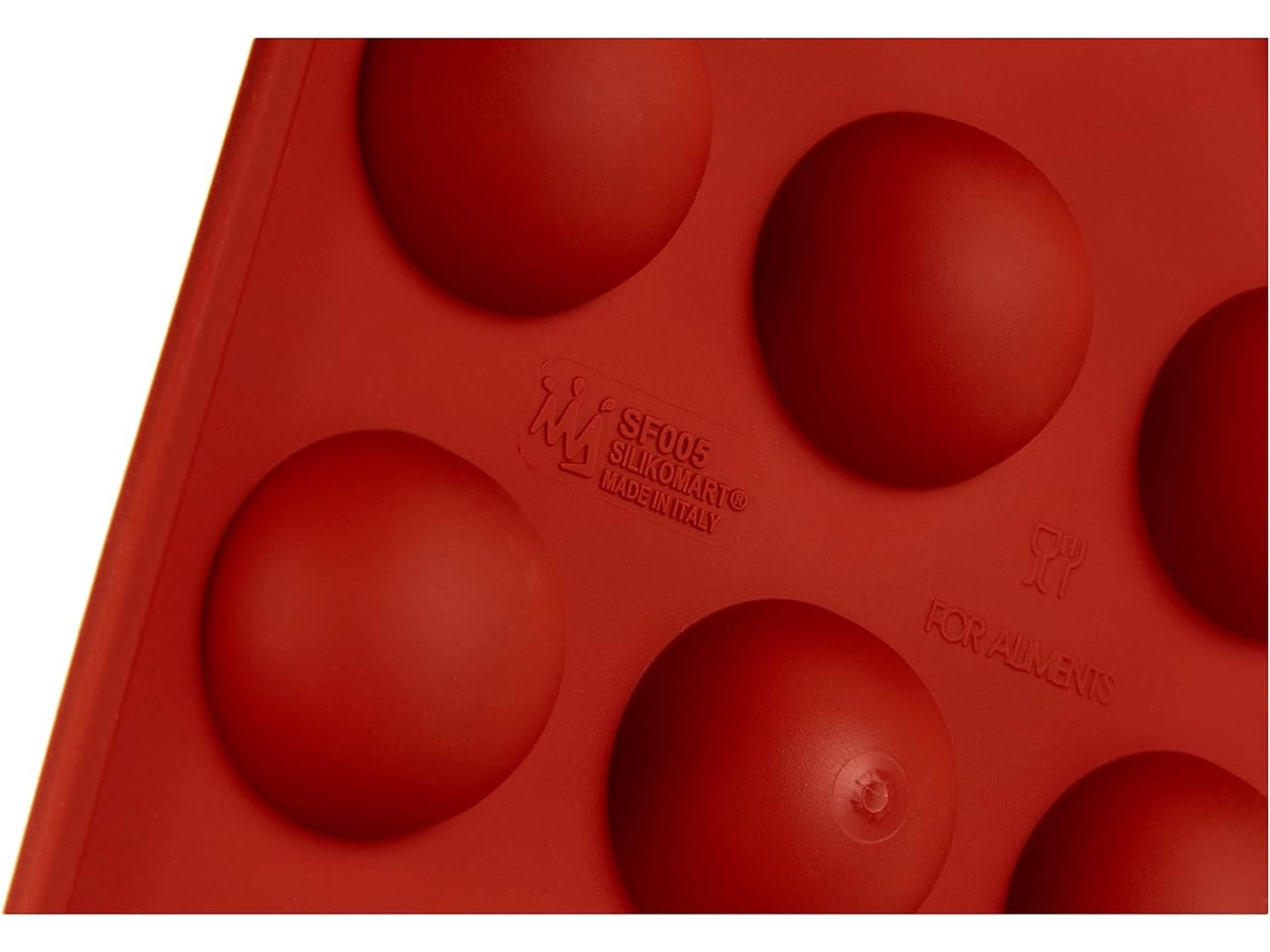Stampo in silicone a forma di semisfera d.40cmxh.20mm