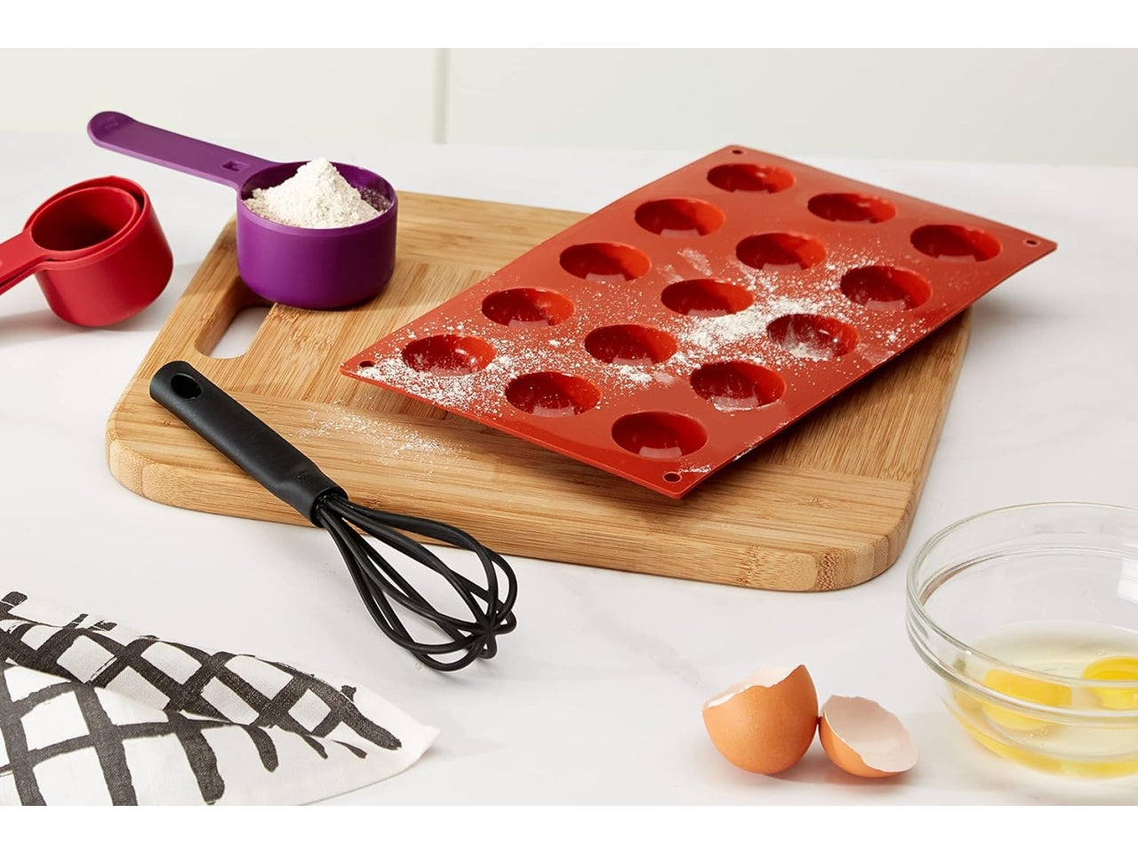 Stampo in silicone a forma di semisfera d.40cmxh.20mm