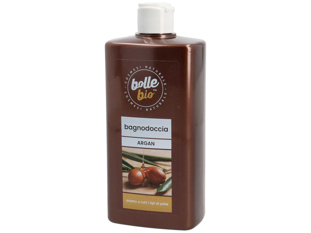 Bagnoschiuma bolle bio 400ml argan