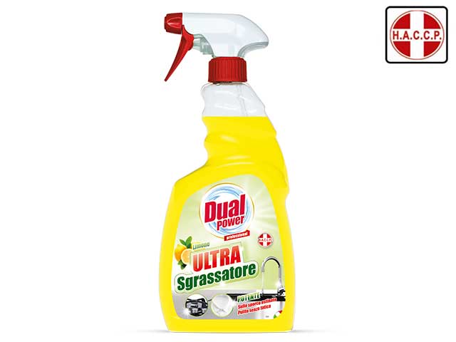 Dual power sgrassatore 750ml limone$