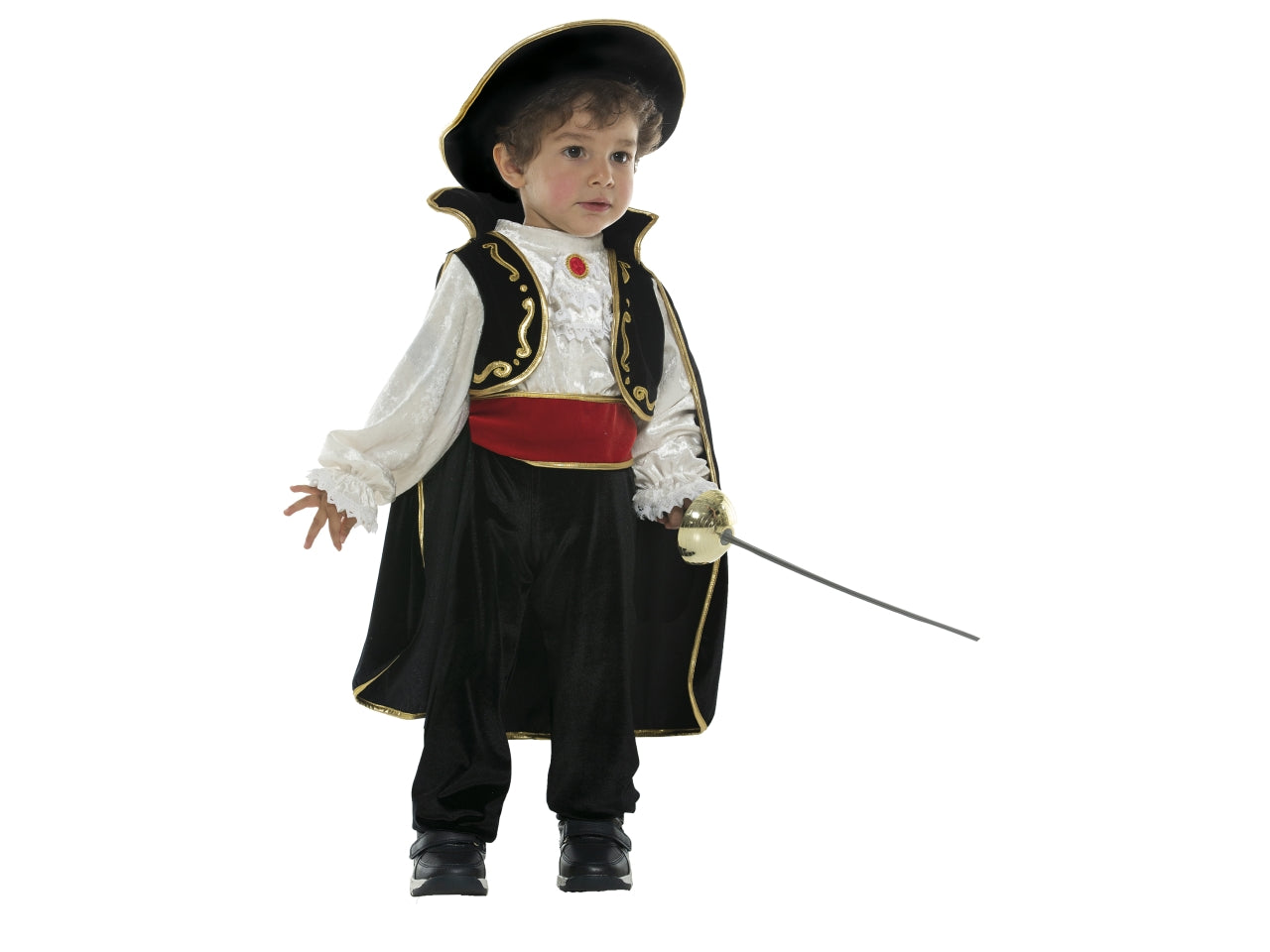Costume da piccolo giustiziere baby misura 1/2 anni