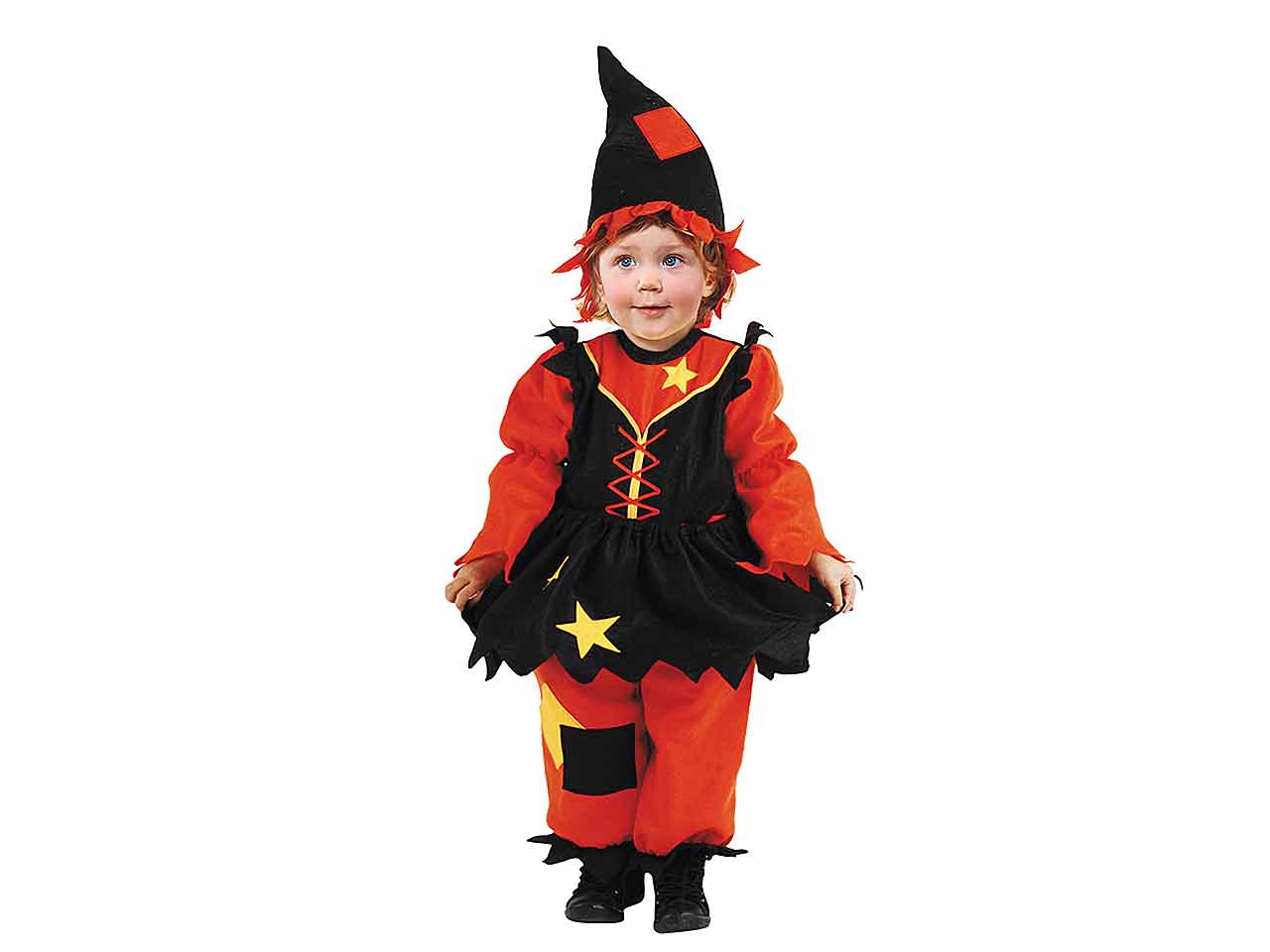Costume piccola strega baby 3/4 anni