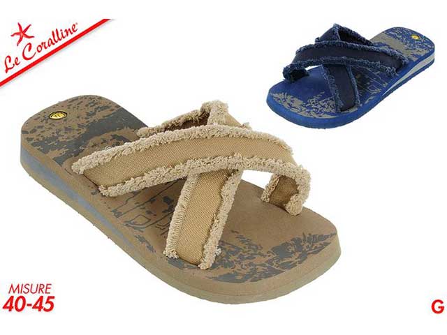Ciabatte a fascia uomo taglia 40-45