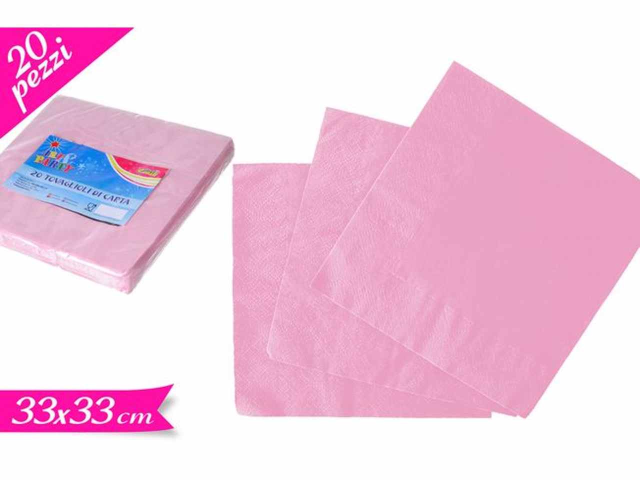 Tovaglioli rosa grande 609239