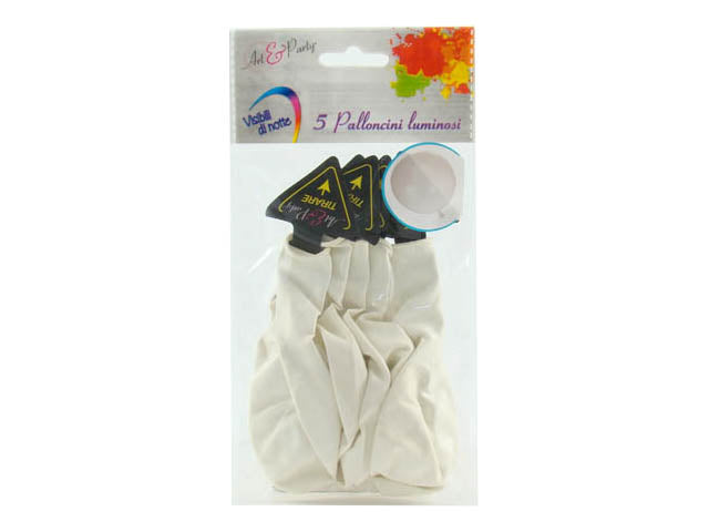 Palloncini c/led 5 pezzi 611504