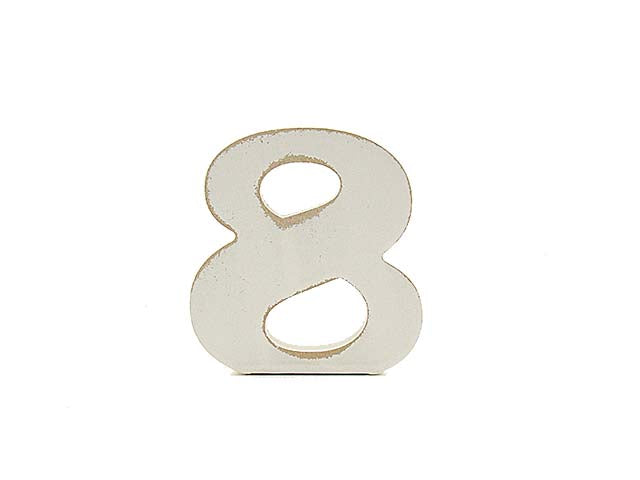 L.shabby numero 8 1.9xh10cm 1130234