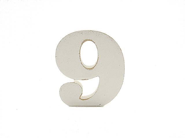L.shabby numero 9 1.9xh10cm 1130235