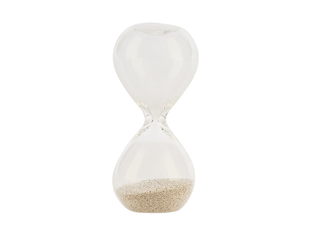 Clessidra argento 1 minuto 13cm 1172013