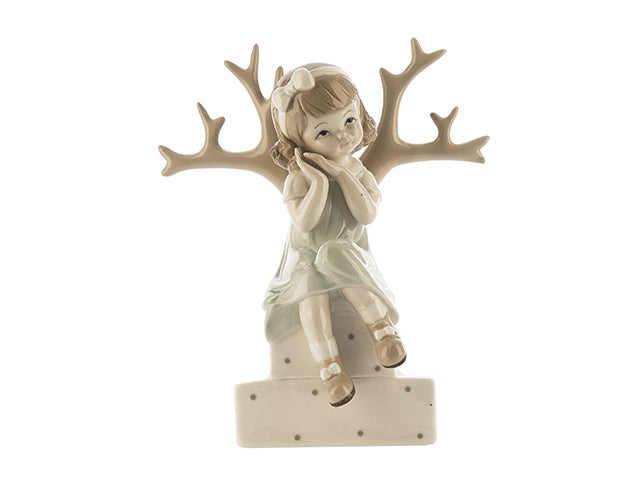 Bimba seduta c/albero 23cm 1185098