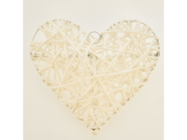 L.white cuore corda 10cm 1198016