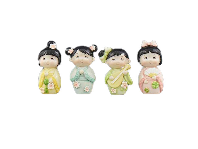 Magnete japan dolls 4 ass. 1013118