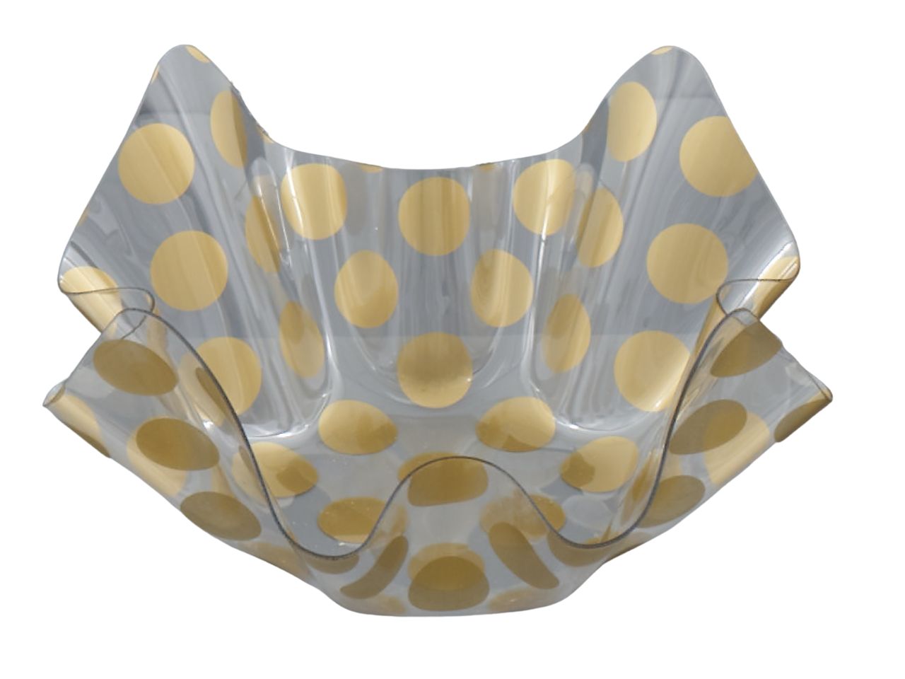 Linea pois oro fazzoletto medio h.22,5cm