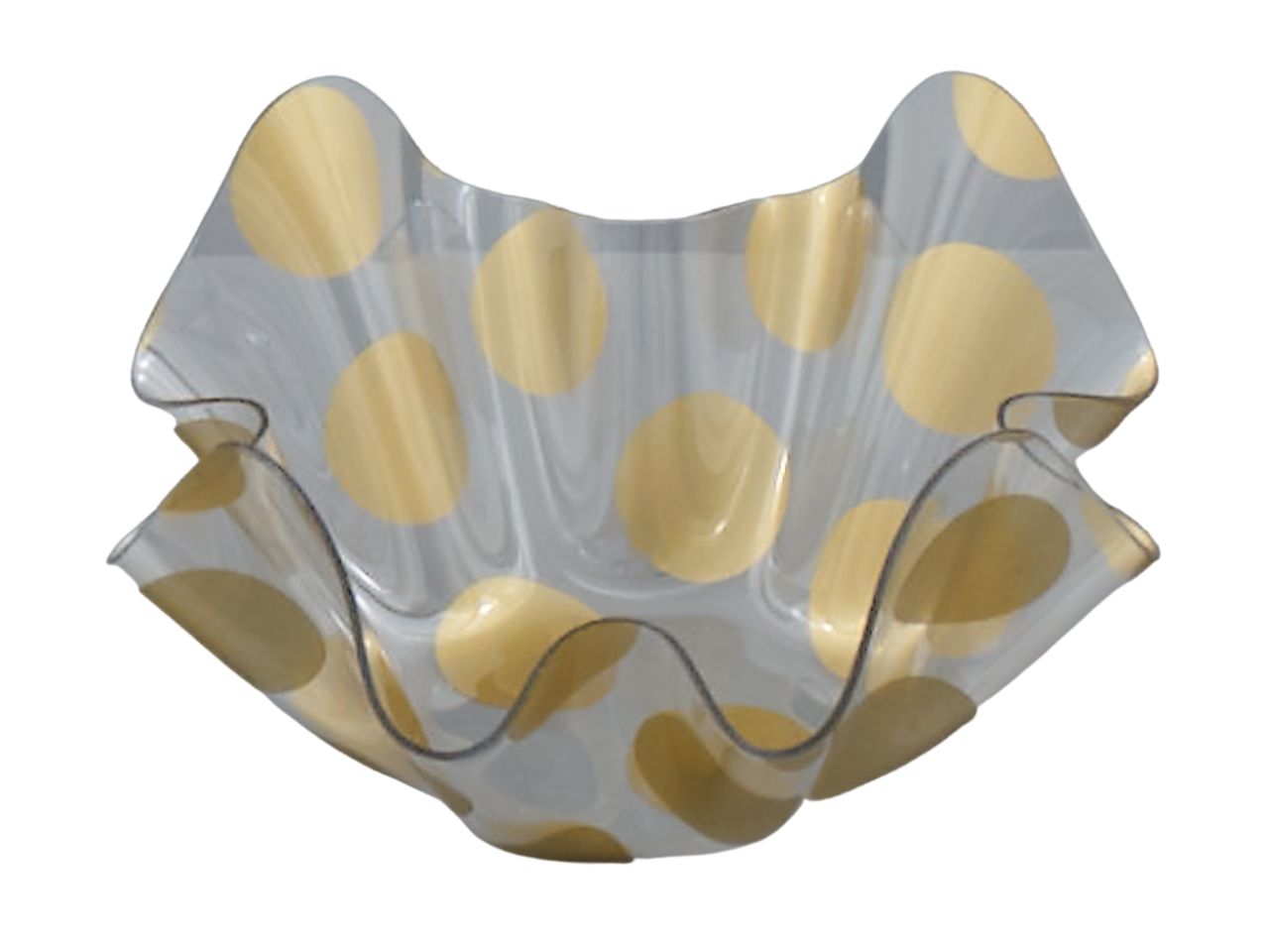 Linea pois oro fazzoletto mini h.13cm