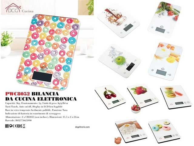 Bilancia pesa alimenti pwc8052 $
