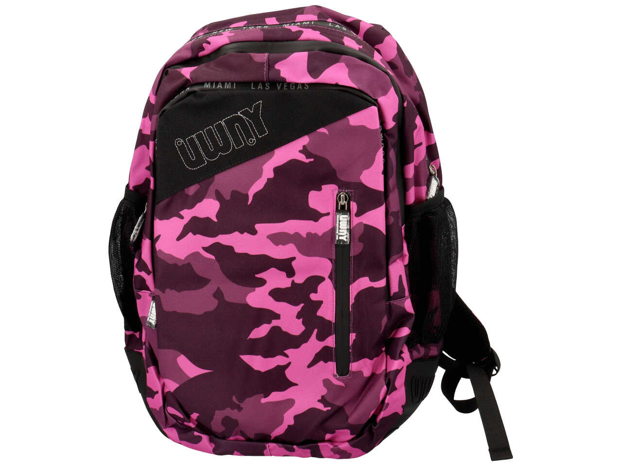Zaino per la scuola nero in tessuto 48x31x20cm 600 g - 1 Zaino