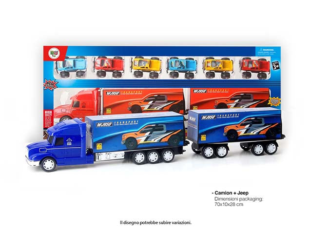Camion p.macchine toy0291