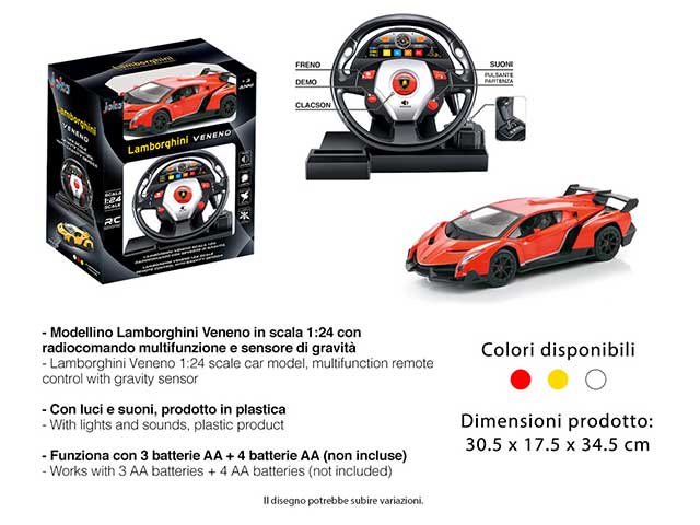 Auto lamborghini r/c 1:24 toy0316