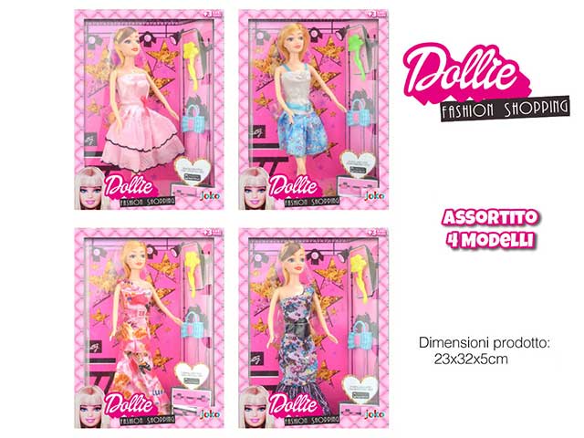 Bambola 30cm c/acc.toy0456