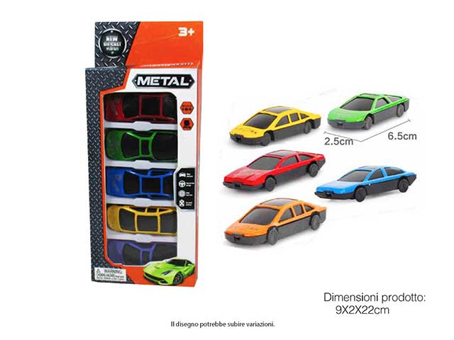 Macchina 5 pezzi toy0482