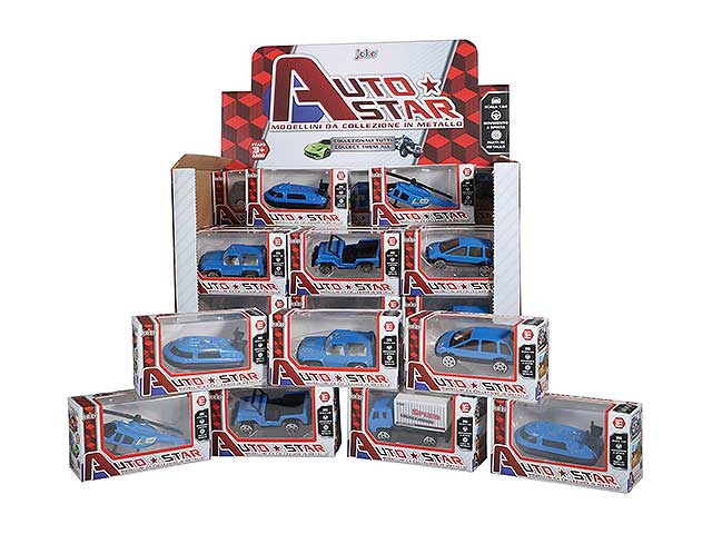 Die-cast polizia 1:64 toy0489