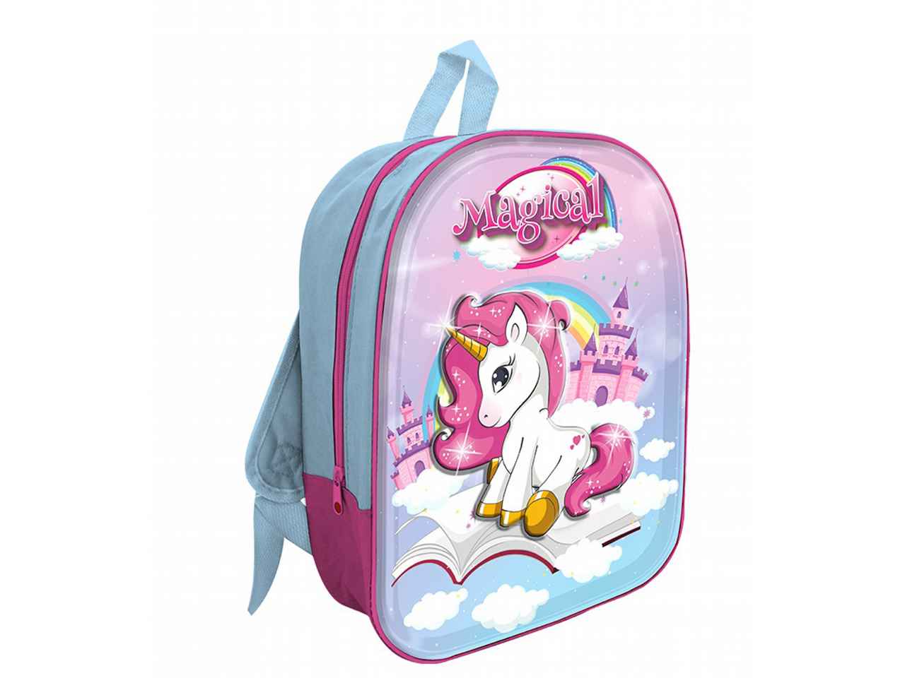 Unicorno zaino led 3d