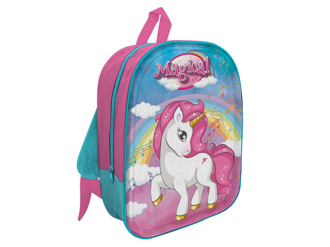 Unicorno zaino 3d