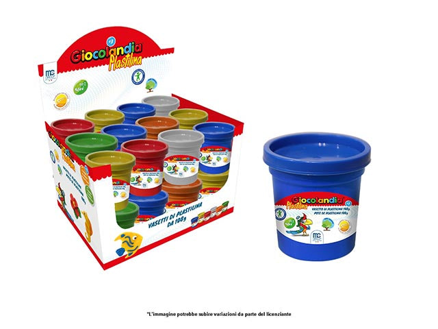 Plastilina 100gr in vasetto gl0046