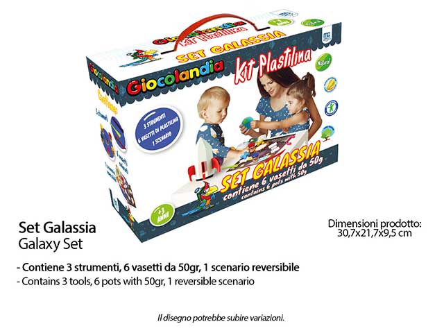 Plastilina set galassia gl0070