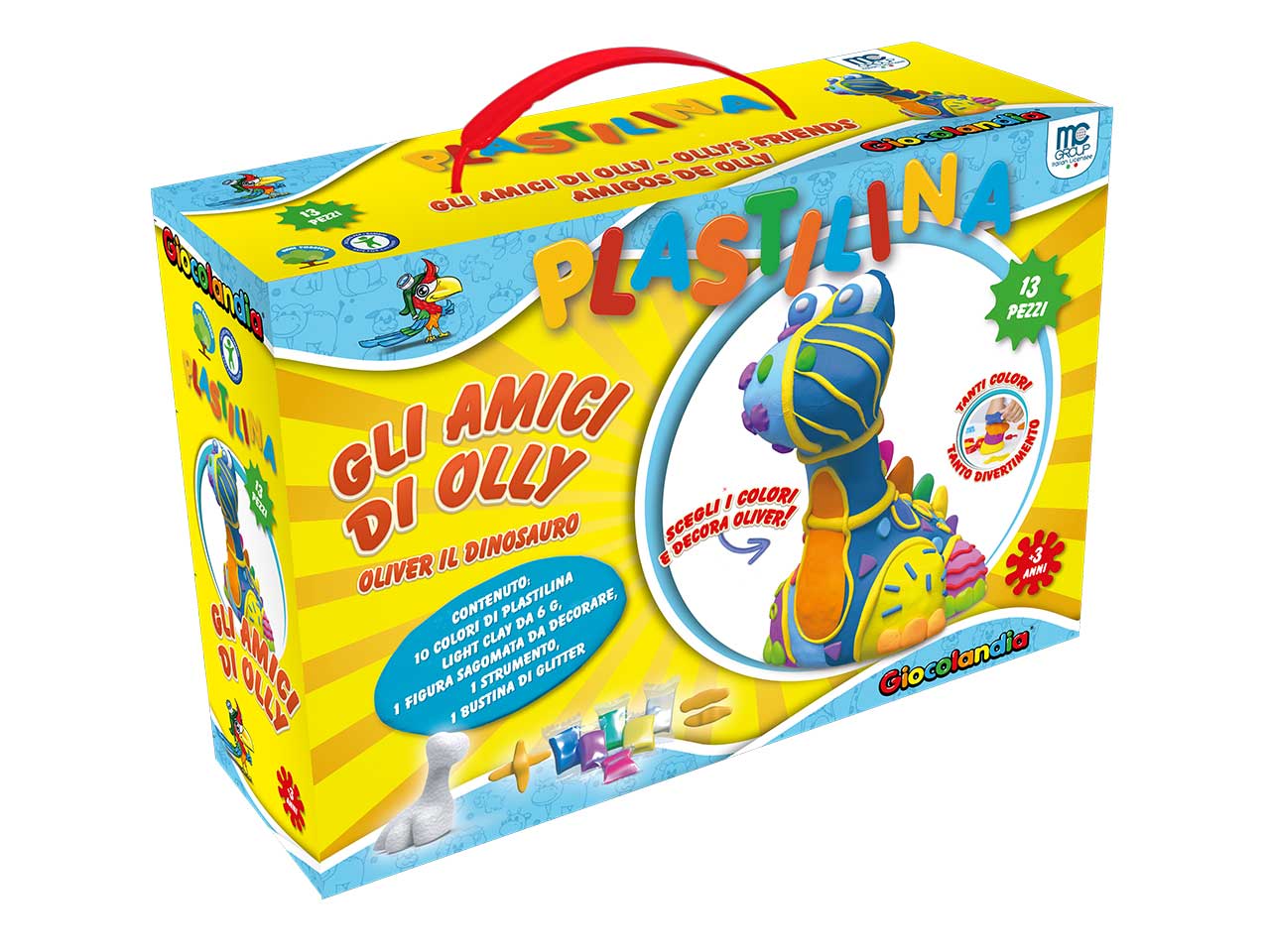 Plastilina dinosauro ok0021