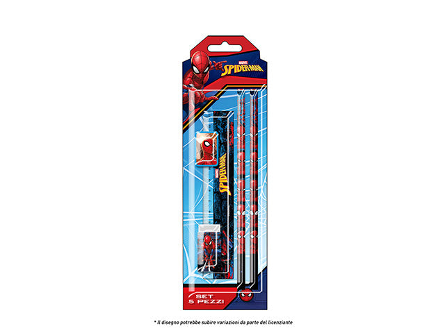 Set scuola cancelleria spiderman