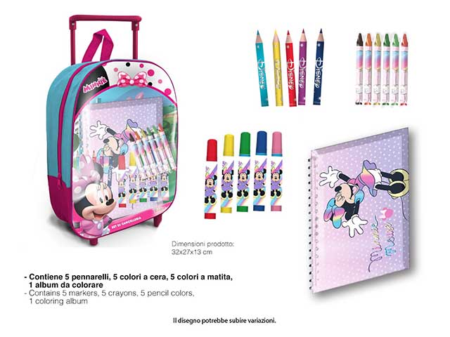 Minnie trolley con accessori