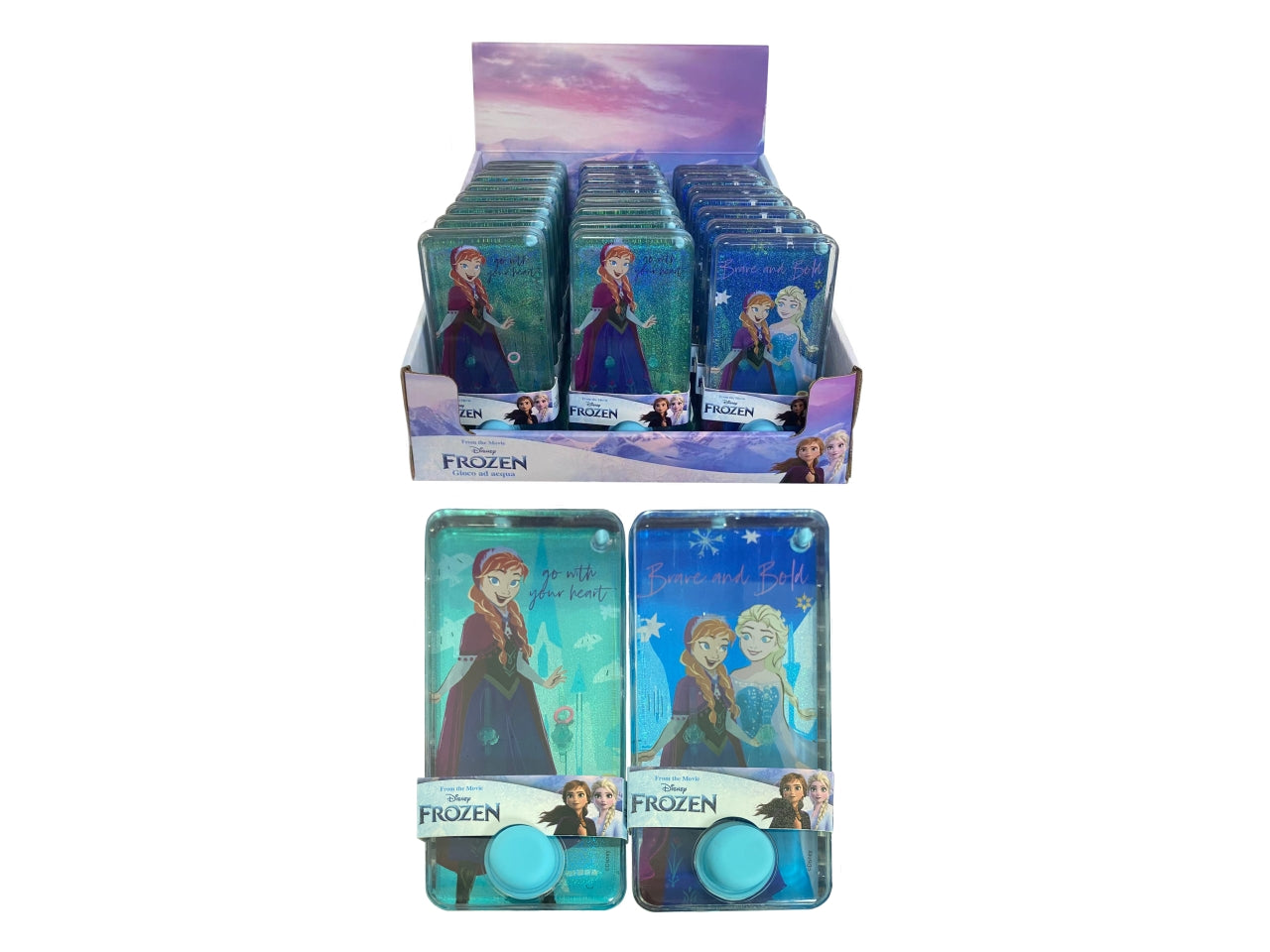 Water game frozen
