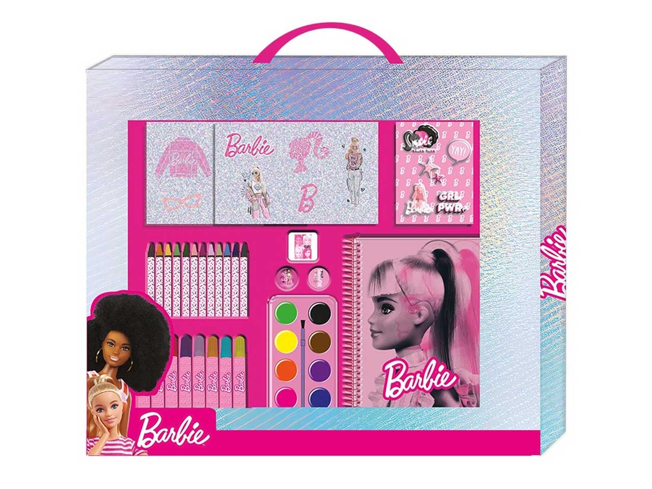 Set crea e colora di barbie