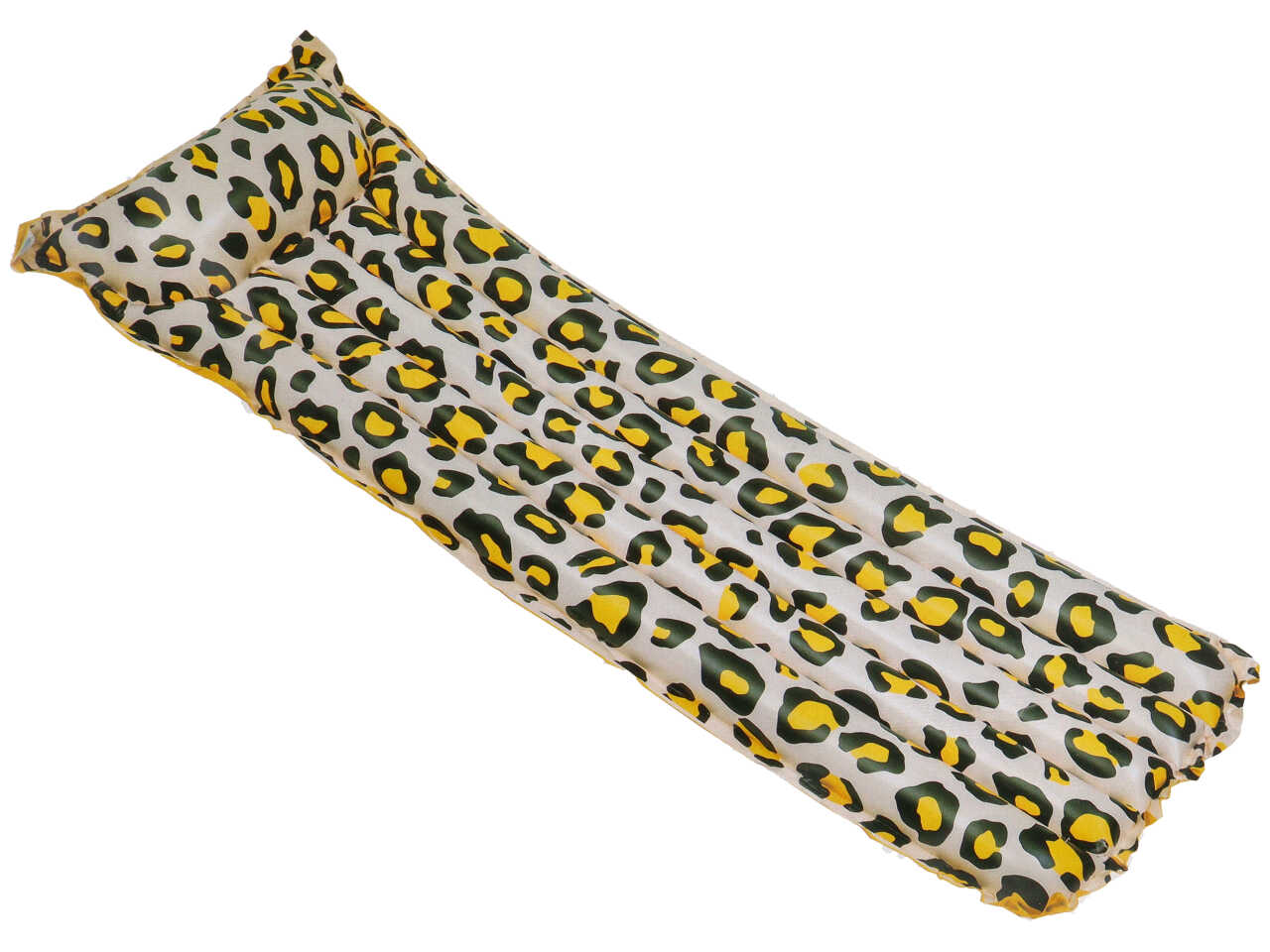 Materassino mare gonfiabile Leopard a 5 tubi multicolor 183x69cm - BTX